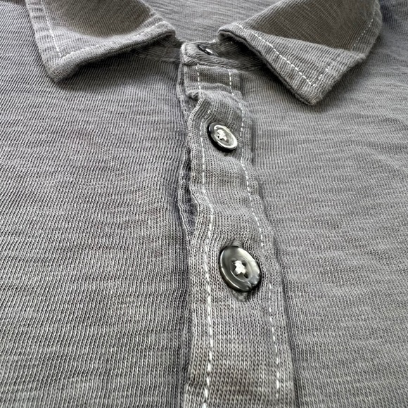 ROBERT BARAKETT Polo Mens XL Gray Short Sleeve Shirt 100% Cotton Casual 42219 - Picture 5 of 12